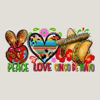 Peace Love Cinco De Mayo Heavy Core Tee | Teevron