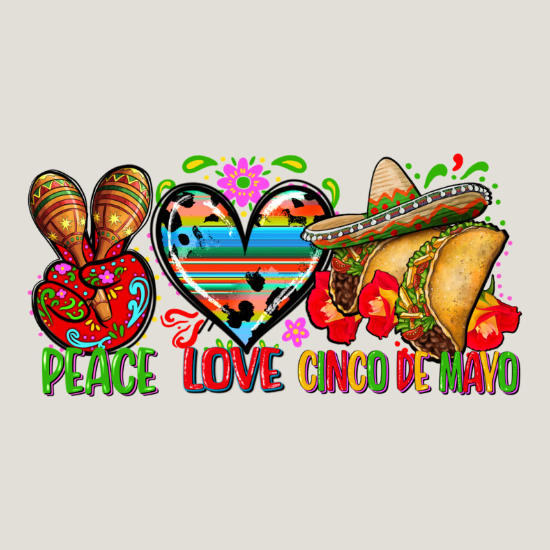Peace Love Cinco De Mayo Heavy Core Tee by FaDigitalArtStudio | Teevron