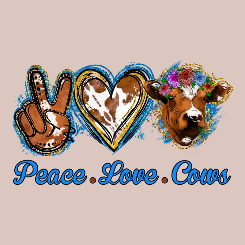 Peace Love Cows Premium Hoodie by Jasminsmagicworld | Teevron