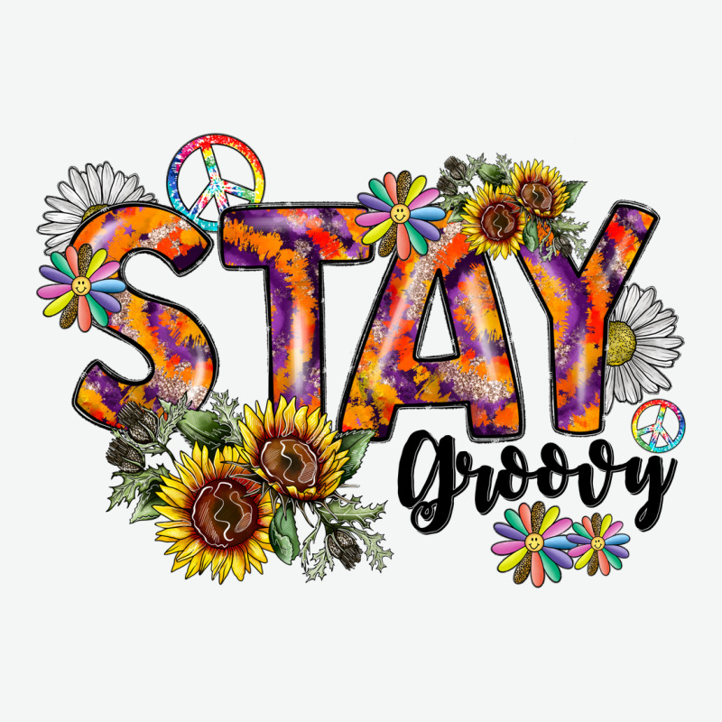 Stay Groovy Urban Heavy Tee by CowhideDigitalArt | Teevron