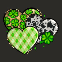 St. Patrick's Day Cowhide Hearts Heavy Core Tee | Teevron