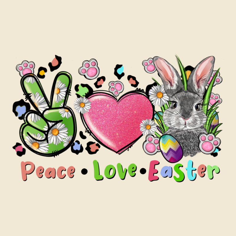 Peace Love Easter Bunny Premium Tee by FaDigitalArtStudio | Teevron