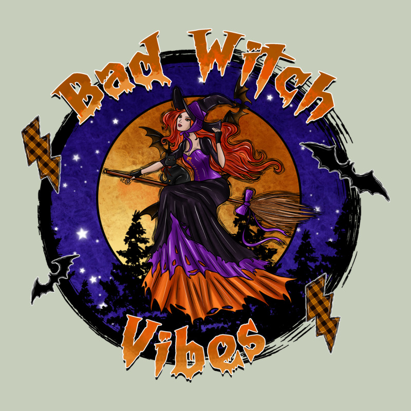 Bad Witch Vibes Long Sleeve Tee by SublimationCraftShop | Teevron