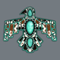 Cowhide Turquoise Thunderbird Heavyweight Sweatshirt | Teevron