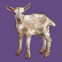 Baby Saanen Goat Vintage Hoodie | Teevron