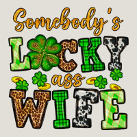 St. Patrick's Somebody’s Lucky Ass Wife Heavy Core Tee | Teevron