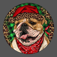 Christmas English Bulldog Zipper Hoodie | Teevron