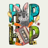 Western Hip Hop Bunny Easter Day Urban Heavy Tee | Teevron