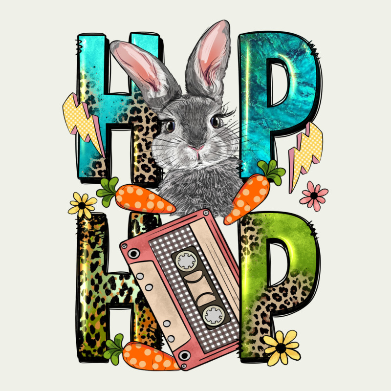 Western Hip Hop Bunny Easter Day Urban Heavy Tee by LillyAllenDesigns | Teevron