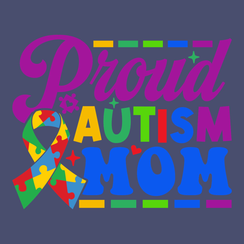 Proud Autism Mom Vintage Tee by CowhideDigitalArt | Teevron