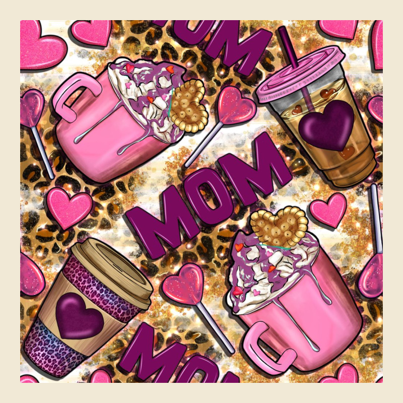 Mom Coffee Cups With Leopard Seamless Pattern Bbs Premium Tee by BundleAndBundleShop | Teevron