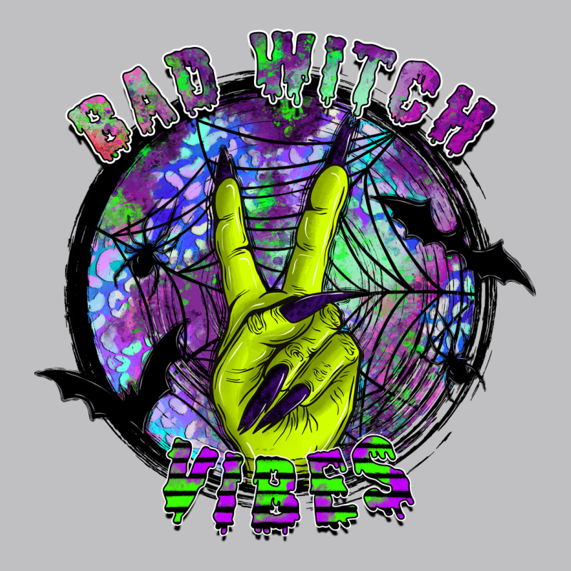 Bad Witch Vibes Long Sleeve Tee by SublimationCraftShop | Teevron