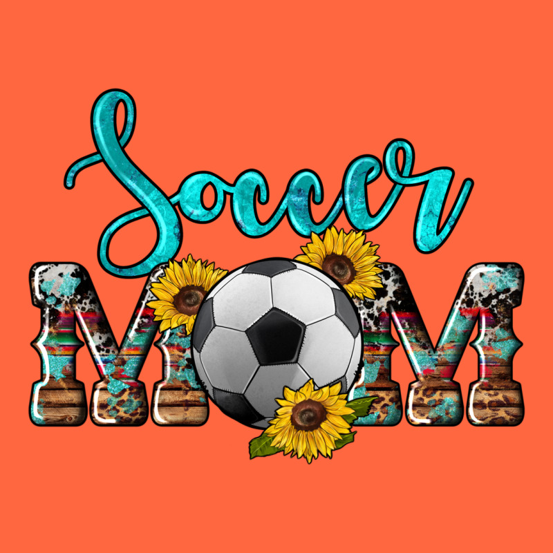 Western Leopard Cowhide Sunflowers  Glitter Mom Soccer Premium Hoodie by Artiststas | Teevron