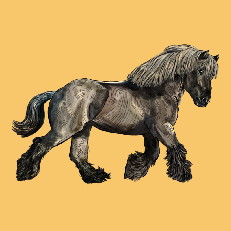 Belgian Horse Vintage Hoodie by LillyAllenDesigns | Teevron