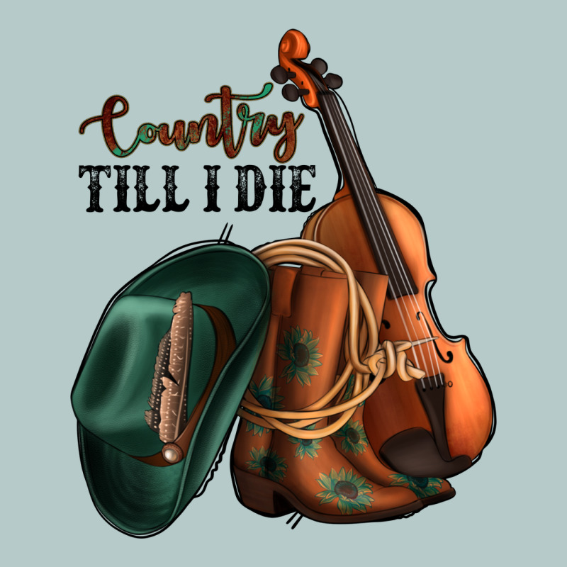 Country Till I Die Heavy Core Tee by Jasminsmagicworld | Teevron