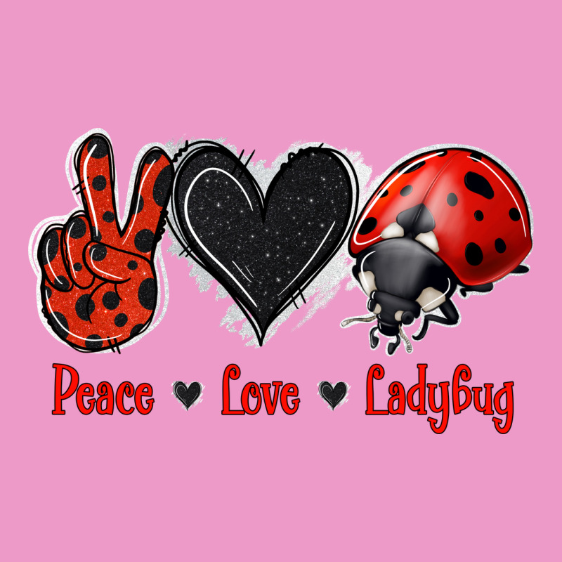 Peace Love Ladybug Urban Hoodie by Jasminsmagicworld | Teevron
