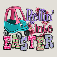 Easter Day Rollin Into Easter Toddler Car Heavy Core Tee | Teevron