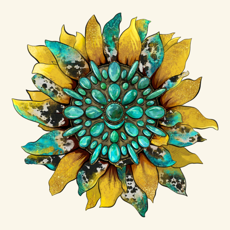 Sunflower With Gemstone And Cowhide Premium Hoodie by Artiststas | Teevron