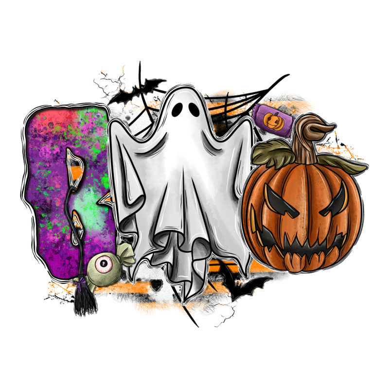 Boo Long Sleeve Tee by SublimationCraftShop | Teevron