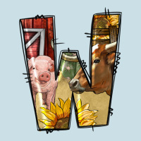 Farm Life Alphabet Lowercase Letters W Ladies Tee | Teevron