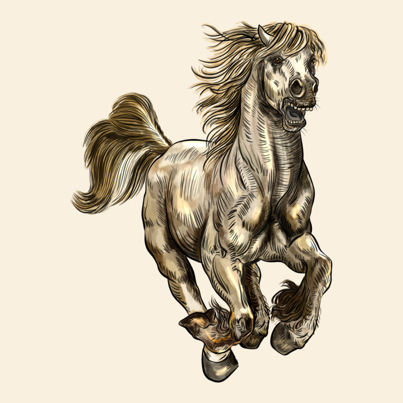 Percheron Horse Vintage Hoodie by LillyAllenDesigns | Teevron