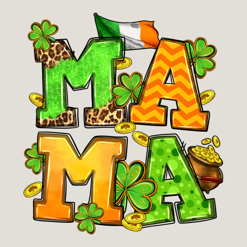 St. Patrick's Day Mama Heavy Core Tee by OliviaCreatesArt | Teevron