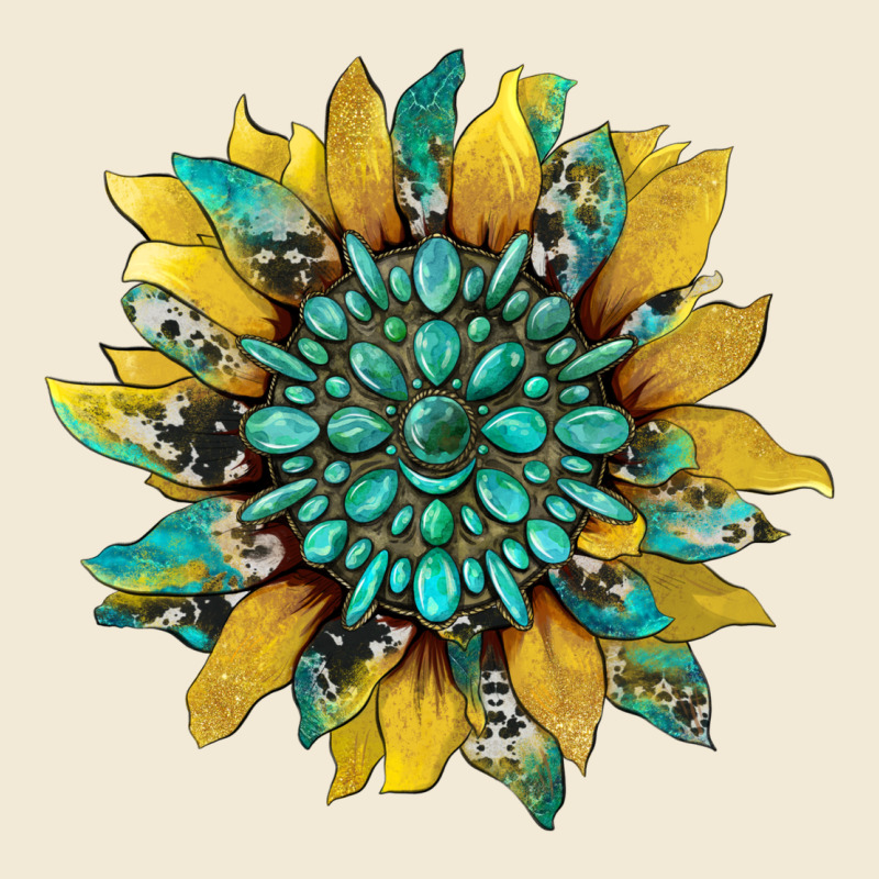 Sunflower With Gemstone And Cowhide Premium Hoodie by Artiststas | Teevron
