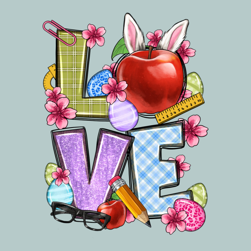 Easter Love Teacher Heavy Core Tee by OliviaCreatesArt | Teevron