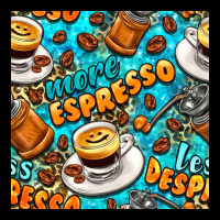 More Espresso Less Despresso Coffee With Leopard Seamless Pattern Bbs Premium Tee | Teevron