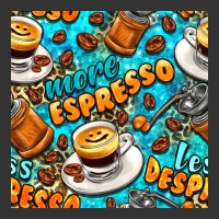 more espresso less despresso coffee with leopard seamless pattern bbs | Teevron
