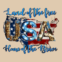 Land Of The Free Home Of The Brave American Flag Background Heavyweight Sweatshirt | Teevron