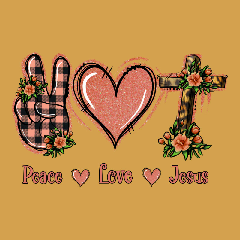 Peace Love Jesus Urban Hoodie by Jasminsmagicworld | Teevron