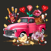 Valentine's Day Truck Farm Animals Heavy Core Tee | Teevron