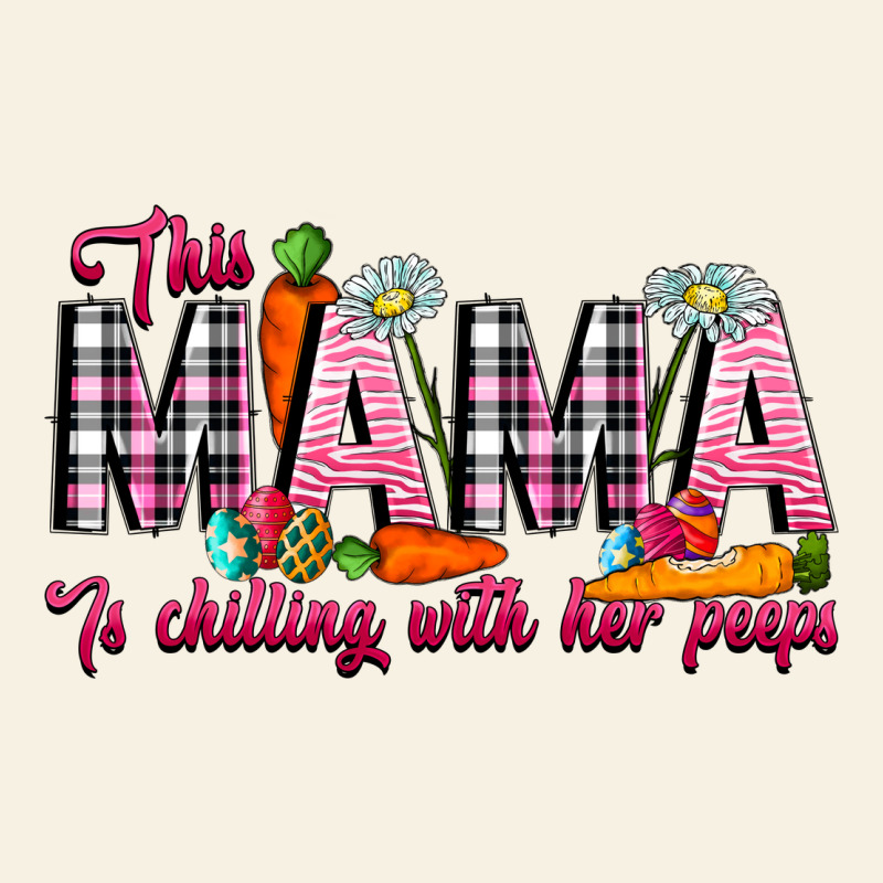 This Mama Is Chilling With Her Peeps Vintage Tee by CowhideDigitalArt | Teevron