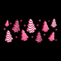 Pink Christmas Cakes Zipper Hoodie | Teevron