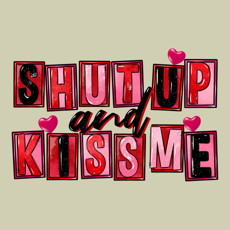 Shut Up And Kiss Me Heavy Core Tee by FaDigitalArtStudio | Teevron
