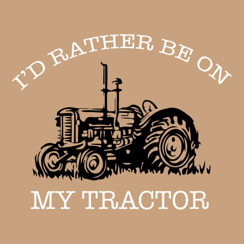 I'd Rather Be On My Tractor Vintage Tee by Bettercallsaul | Teevron