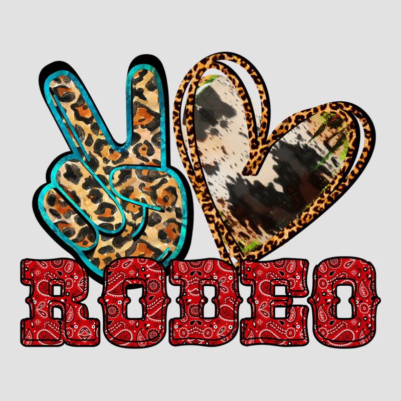 Peace Love Rodeo Premium Hoodie by Jasminsmagicworld | Teevron