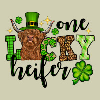 St. Patrick's Day One Lucky Heifer Heavy Core Tee | Teevron