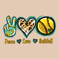 Peace Love Softball Urban Hoodie | Teevron