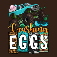 Easter Day Monster Truck Crushing Eggs Heavy Core Tee | Teevron