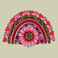 Valentine's Day Sunflower Rainbow Heavy Core Tee | Teevron