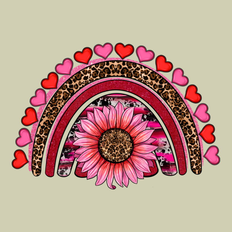 Valentine's Day Sunflower Rainbow Heavy Core Tee by RanaPortraitStore | Teevron