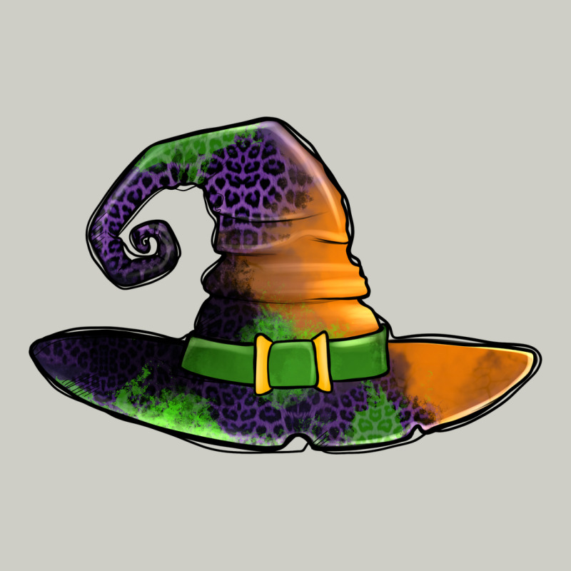 Purple Leopard Witch Hat Heavyweight Hoodie by Jasminsmagicworld | Teevron