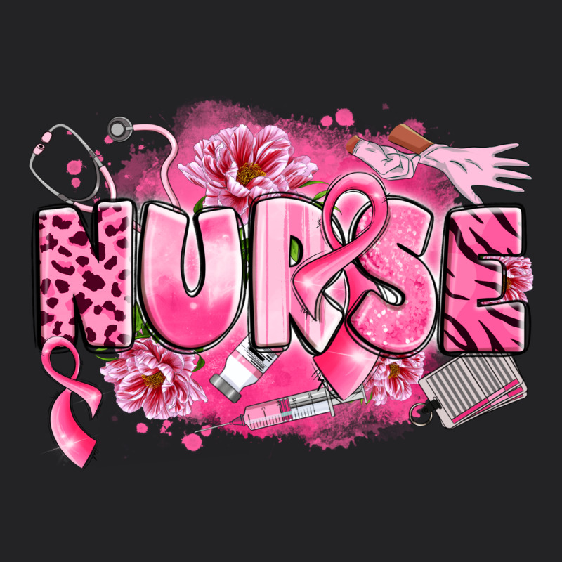 Breast Cancer Nurse Vintage Tee by LillyAllenDesigns | Teevron