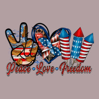 Peace Love Freedom Vintage Hoodie | Teevron