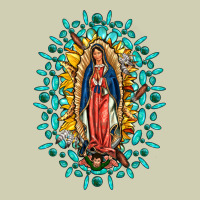 Our Lady Of Guadalupe Gemstone Sunflowers Heavy Core Tee | Teevron