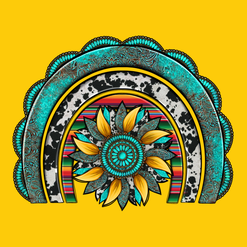 Gemstone Sunflower  Rainbow Premium Hoodie by Artiststas | Teevron