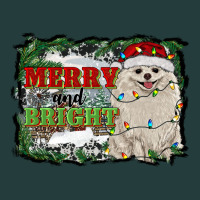 Merry And Bright Pomeranian Classic Tee | Teevron
