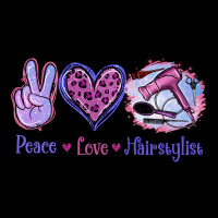 Peace Love Hairstylist Urban Hoodie | Teevron